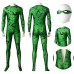 Superhero Batman Riddler Cosplay Costume Jim Carrey Edition Polyester Bodysuit