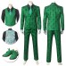 Hero Edward Nygma Cosplay Costume 1960s Batman Riddler Outfit