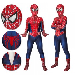 Halloween Gift Kids SpiderMan Cosplay Set Classic Tobey Maguire Onesie