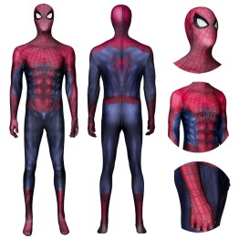 The Amazing Spider-Man 2 Cosplay Costume Andrew Garfield Polyester Bodysuit