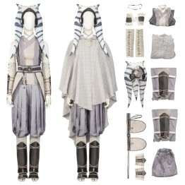 Ahsoka Tano Cosplay Set Ahsoka S1 Off-White Awesome Set