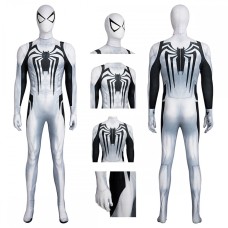  White Venom role-playing costume PS5 SpiderMan jumpsuit