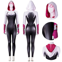 SpiderMan battle role-playing costume Gwen Stacy explosive jumpsuit