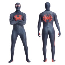 Miles Morales Jumpsuit Spider-Man: Into the Spider-Verse Cosplay Costume